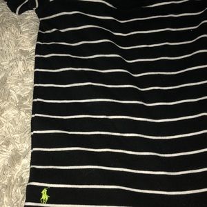 striped polo top